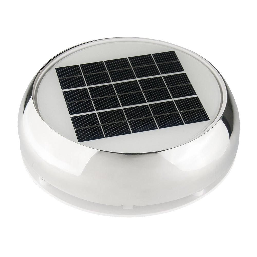 Marinco 3 DayNight Solar Vent Stainless Steel N20803S