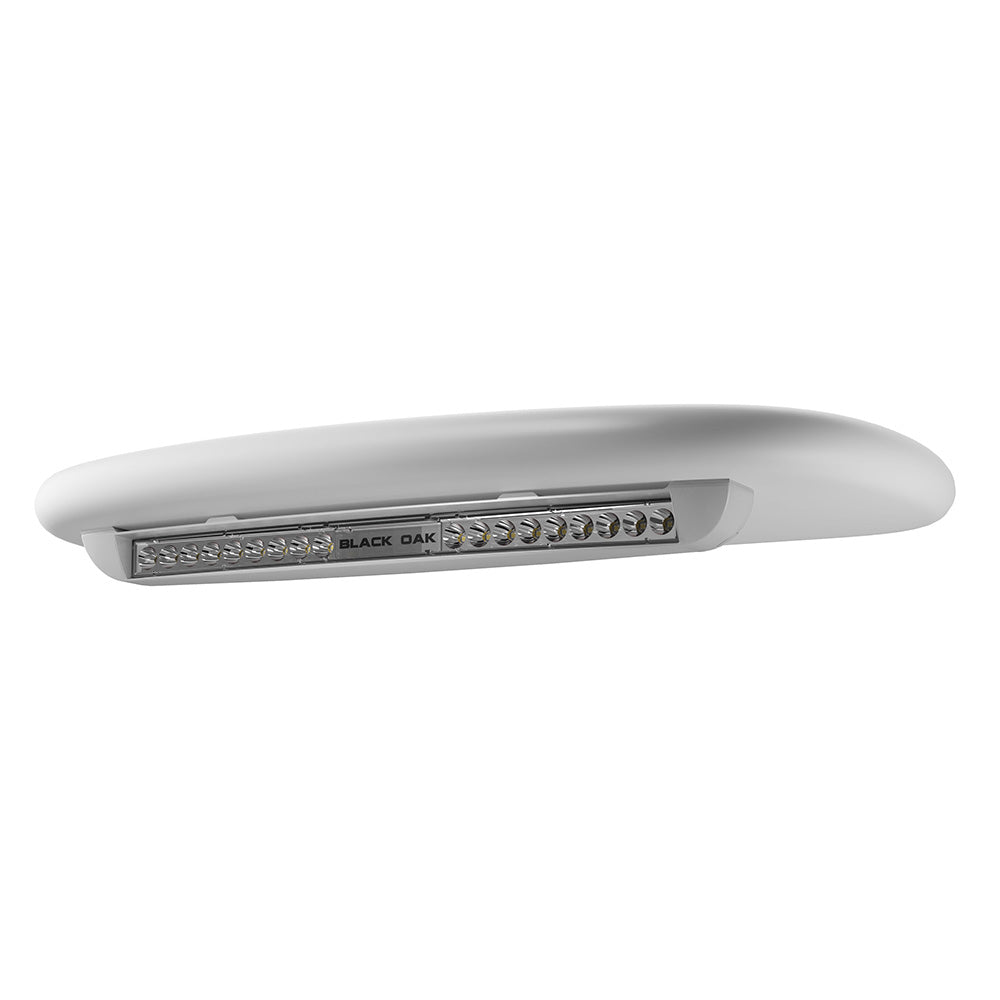 Black Oak Low Profile Marine Bar Spot Undermount White LPWSU