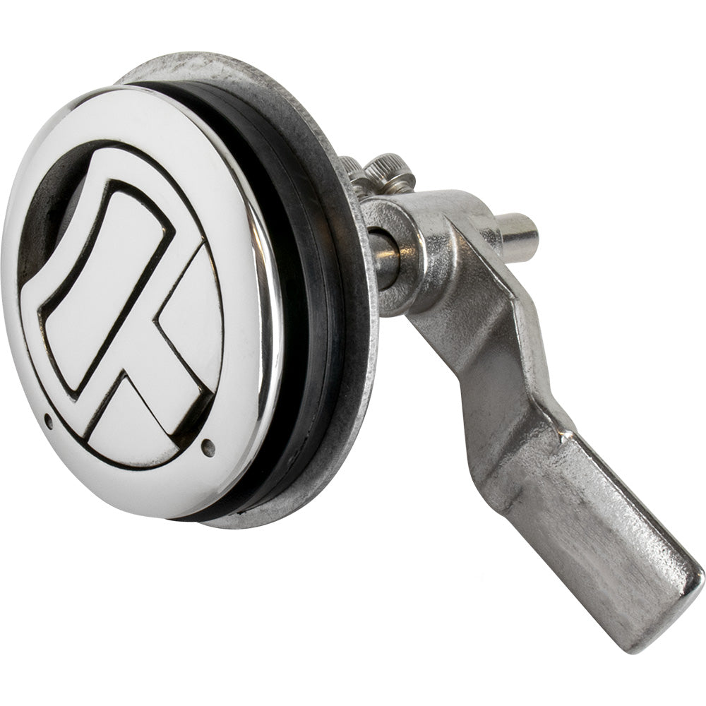 SeaDog Round Hatch Handle Latch Investment Cast 316 Stainless Steel 221942