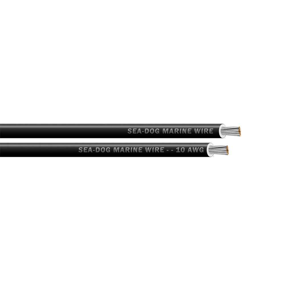 SeaDog 10 AWG Black Primary Wire 250 8010014