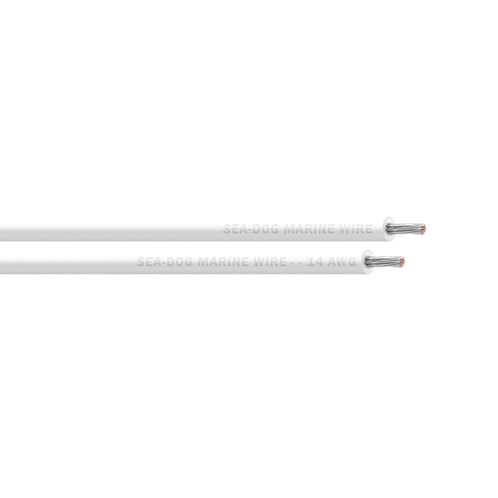 SeaDog 14 AWG White Primary Wire 250 8014054