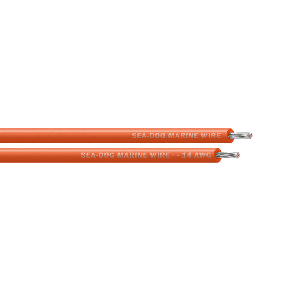 SeaDog 14 AWG Orange Primary Wire 1000 8014089