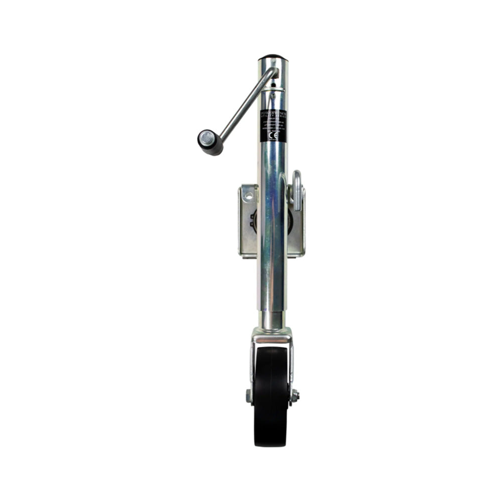 Powerwinch Utility Series Jack 1200lb BoltOn Single Wheel Zinc 21500J1200B1ZR
