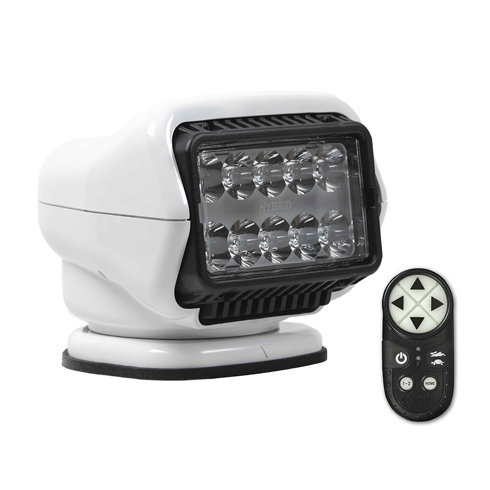Golight Stryker ST Series LED Hybrid Light Portable Mount Handheld Wireless Remote 12V White 30009ST