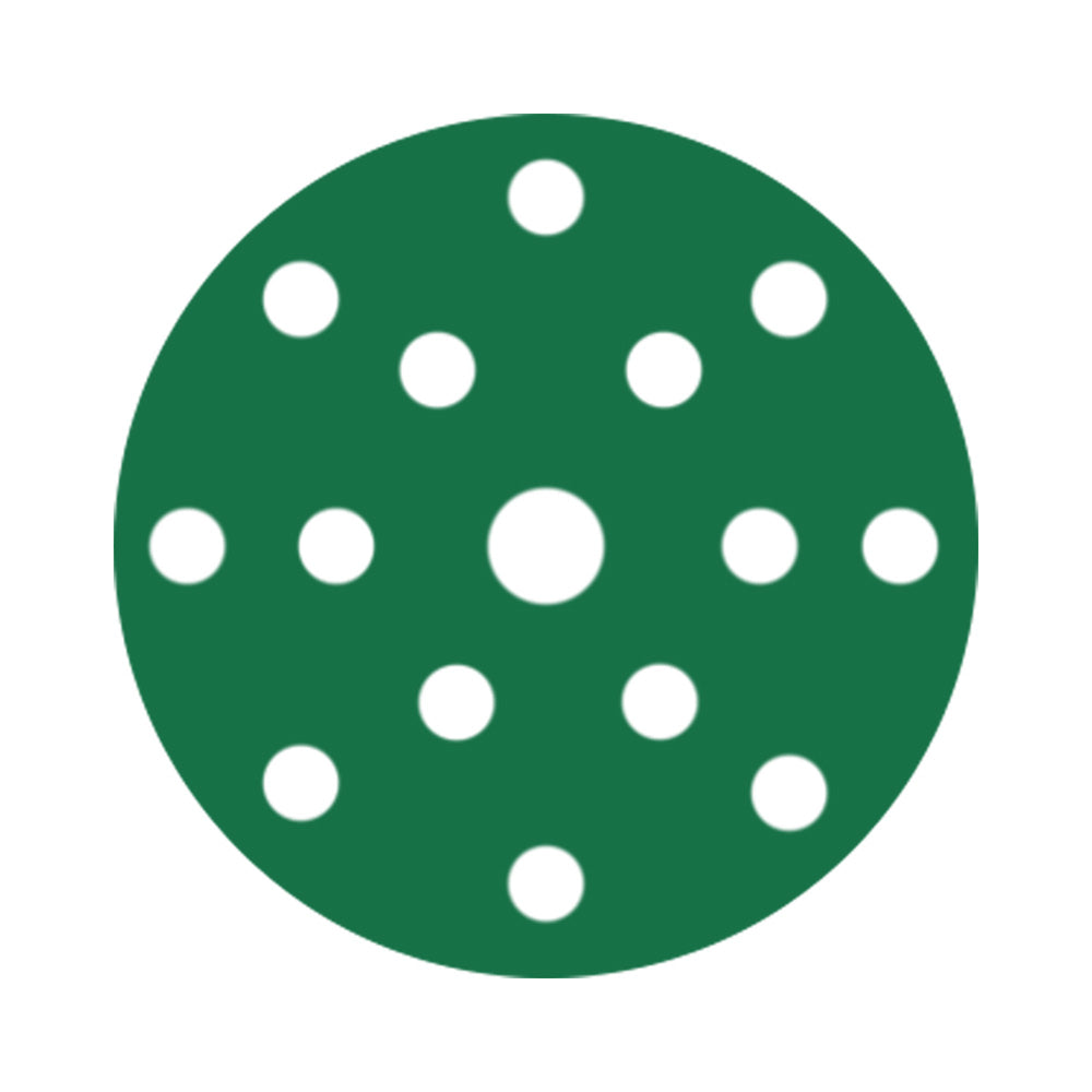 RUPES PROCUT Film Abrasive Discs 150mm 6 15 Holes P120 Grit Box of 50pcs 945FD120