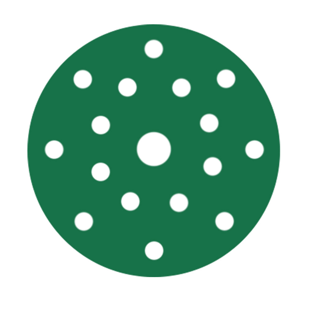 RUPES PROCUT Film Abrasive Discs 125mm 5 17 Holes P120 Grit Box of 50pcs 945FC120