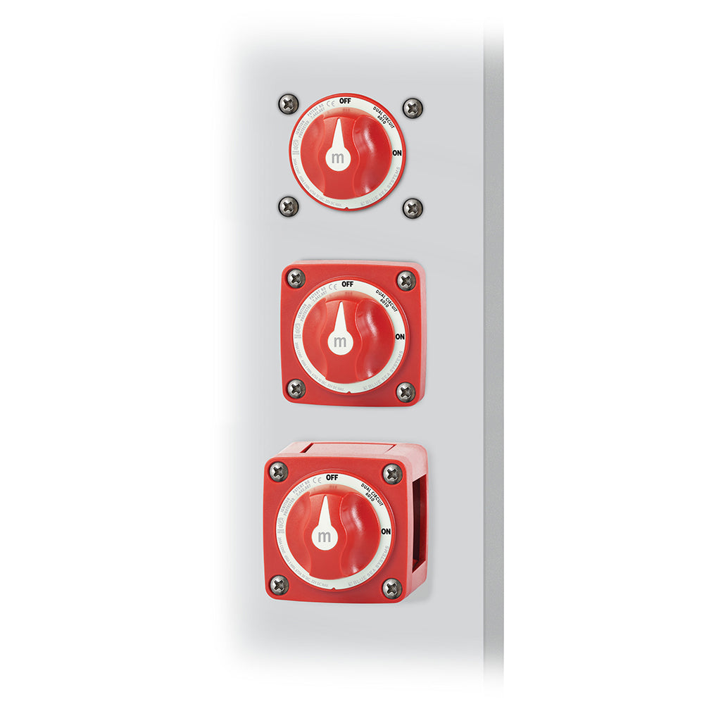 Blue Sea 6010 mSeries Mini Battery Switch Dual Circuit 6010