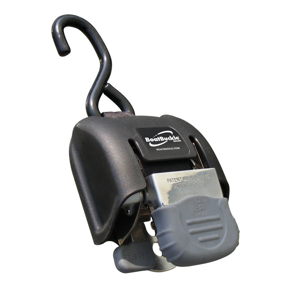 BoatBuckle G2 Retractable Transom TieDown 243 Pair Stainless Steel F14256