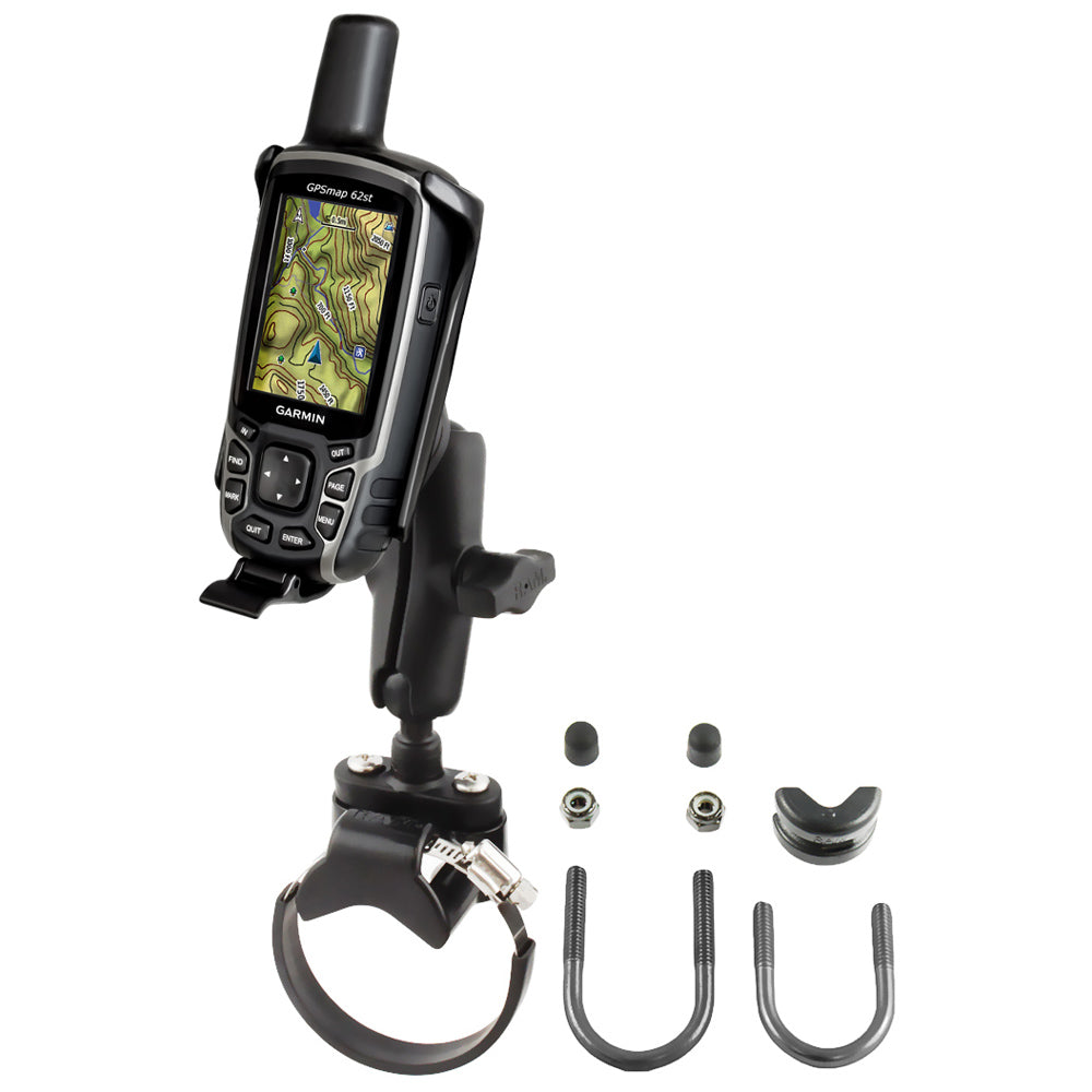 RAM Mount Garmin GPSMAP 62 Series ATVUTV Strap Mount RAMB149Z2GA41U