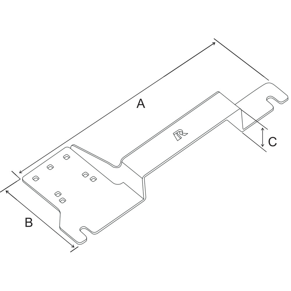 RAM Mount NoDrill Vehicle Base fFord Explorer 20112012 Ford Police Interceptor Utility 2013 RAMVB187