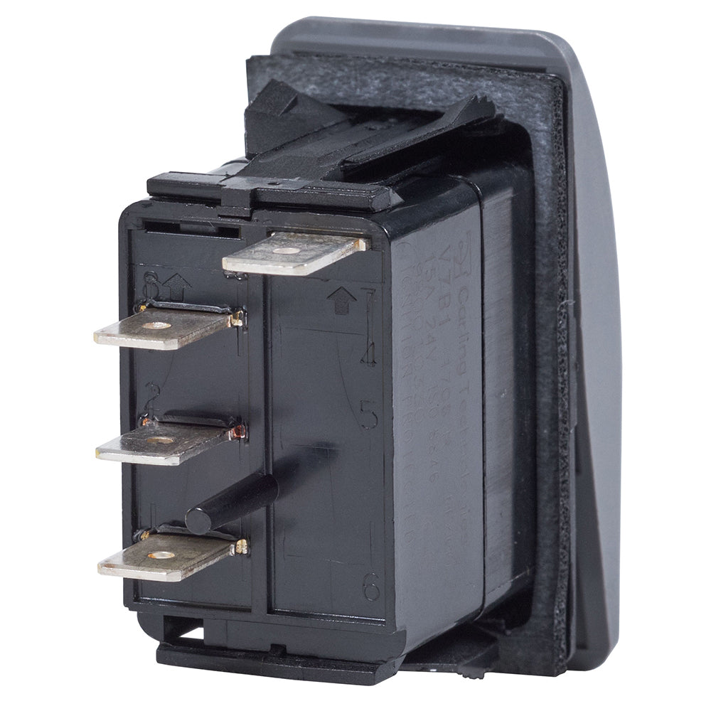 Blue Sea 7945 Contura III Switch SPDT ONOFFON Black 7945