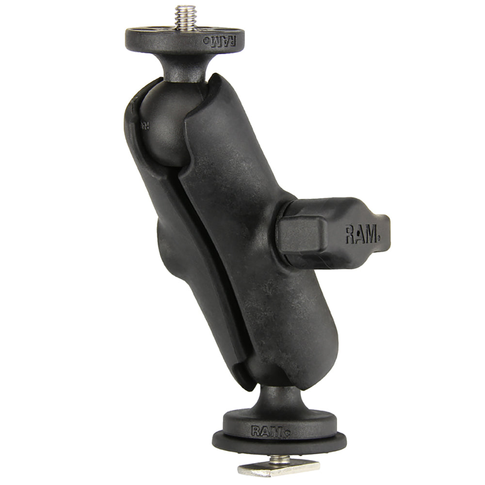 Ram Mount Track Ball Mount with 1420 Threaded Adapter for Action Cameras RAPB366153354TRA1U