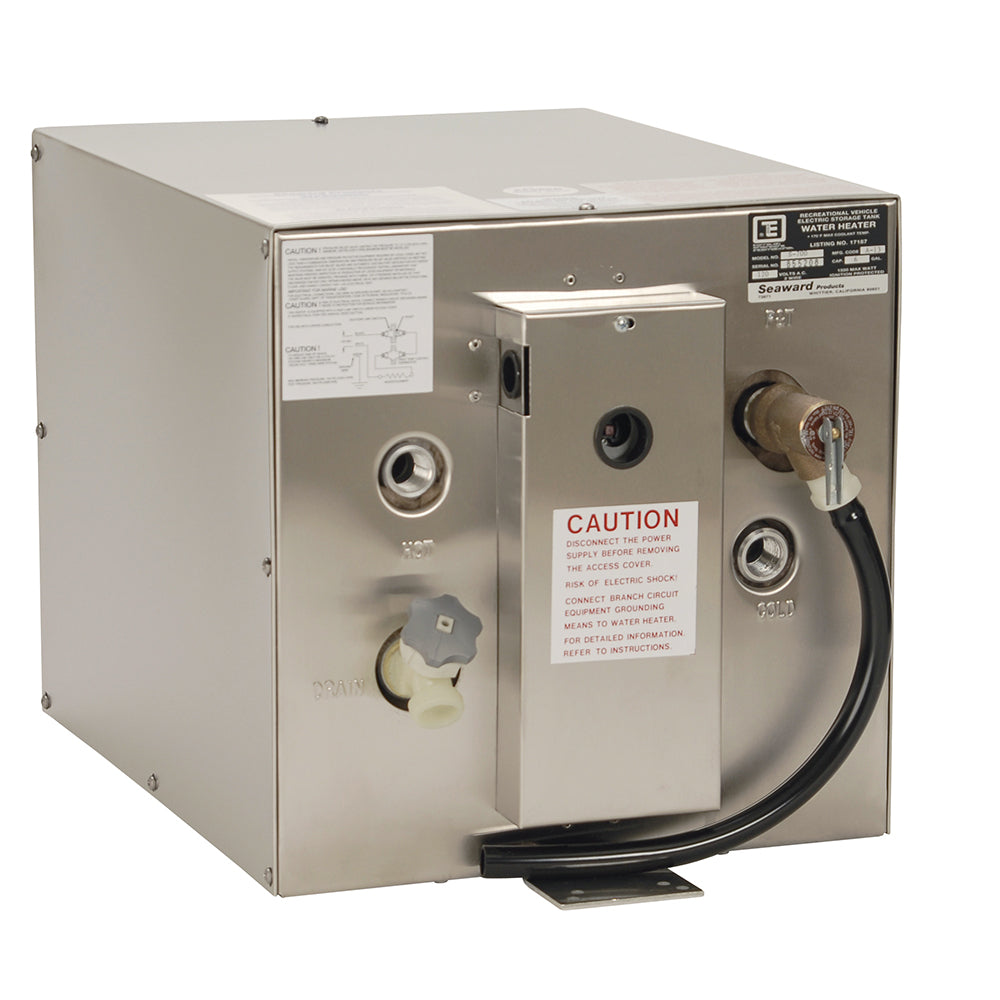 Whale Seaward 11 Gallon Hot Water Heater Stainless Steel 120V 1500W S1200E