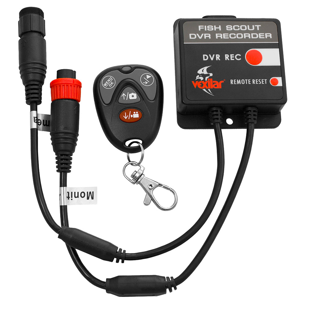 Vexilar Portable Digital Video Recorder wRemote fFish Scout Camera Systems DVR100