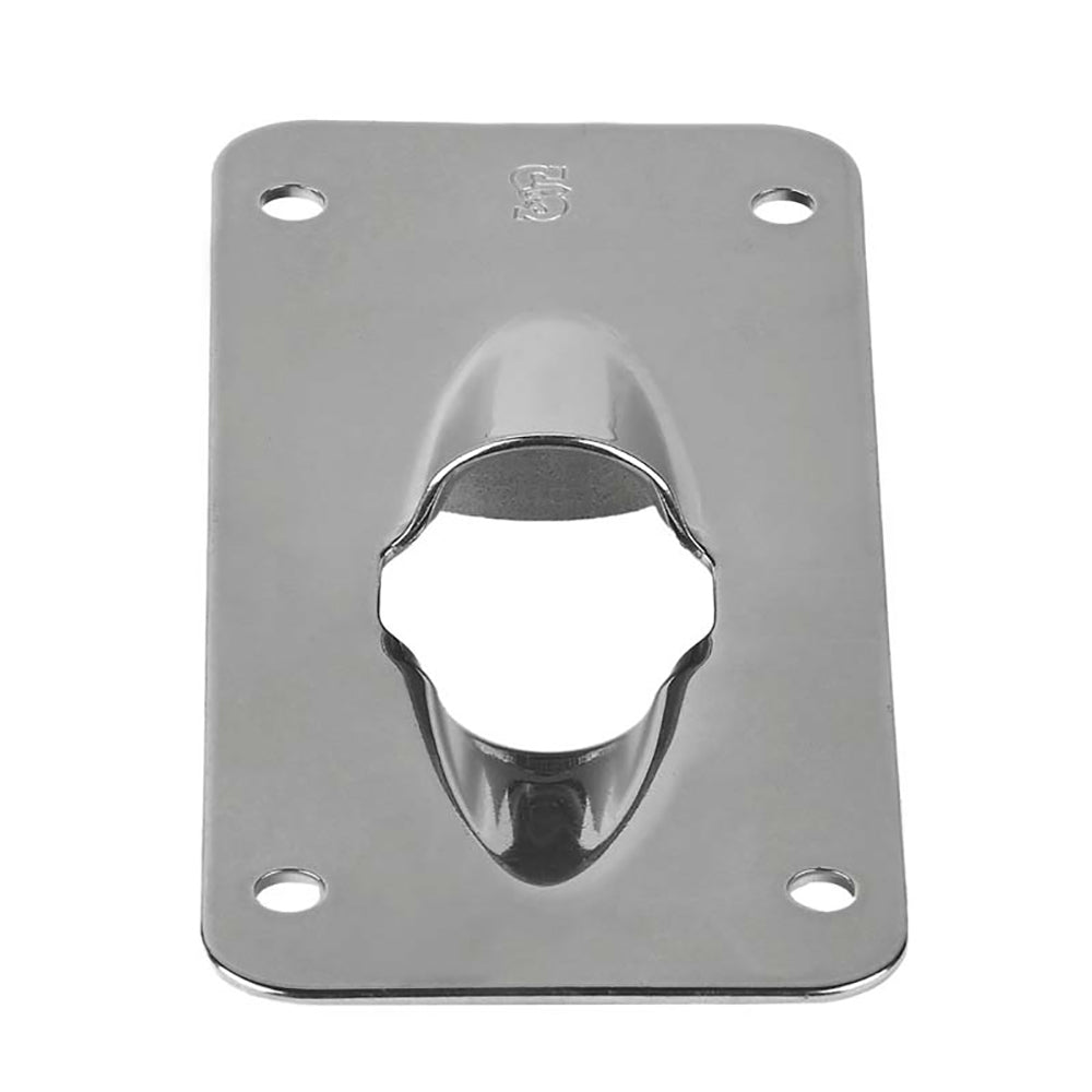 Schaefer Halyard Exit Plate fUp To 34 Line Flat 3448