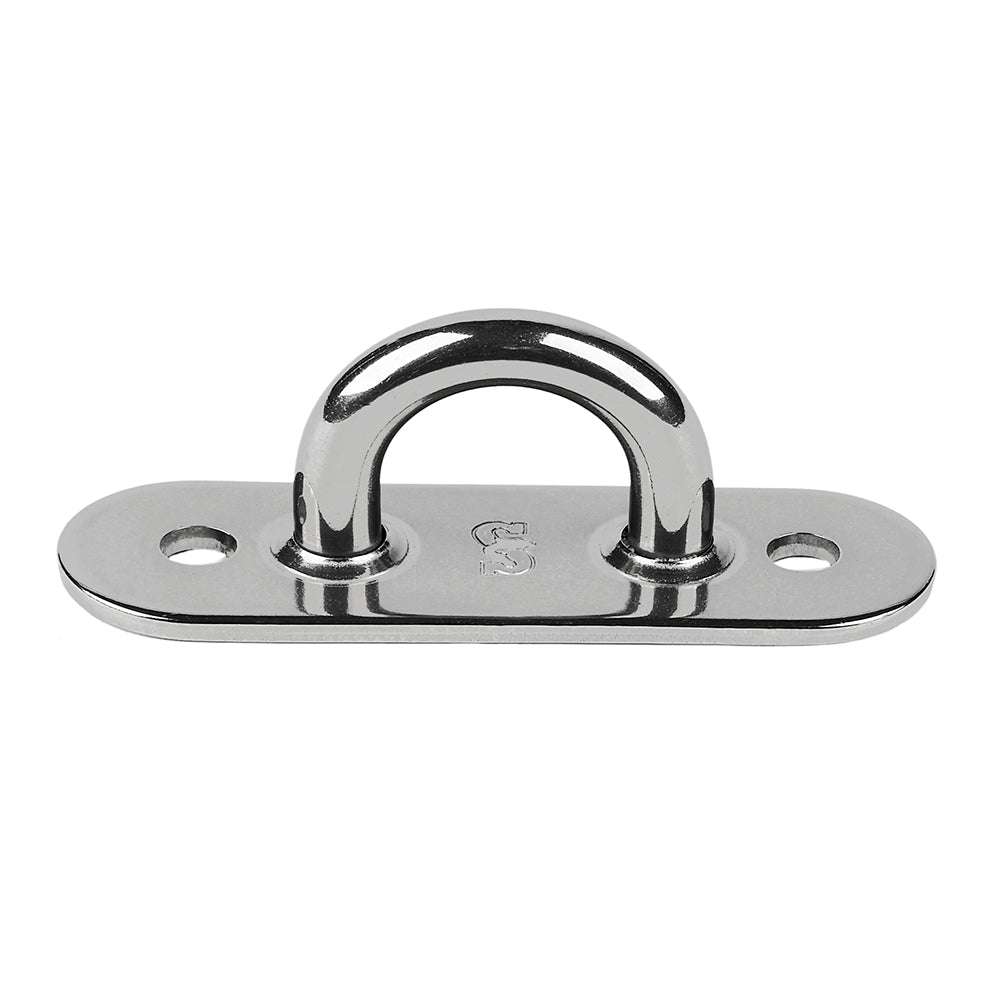 Schaefer Stainless Steel Welded Pad Eye 3L x 1W 7801