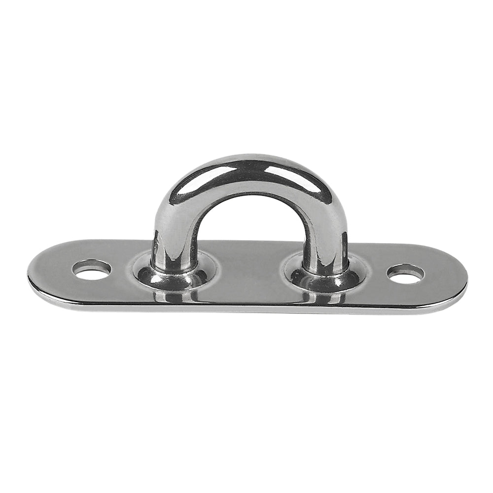 Schaefer Stainless Steel Welded Pad Eye 214L x 58W 7805