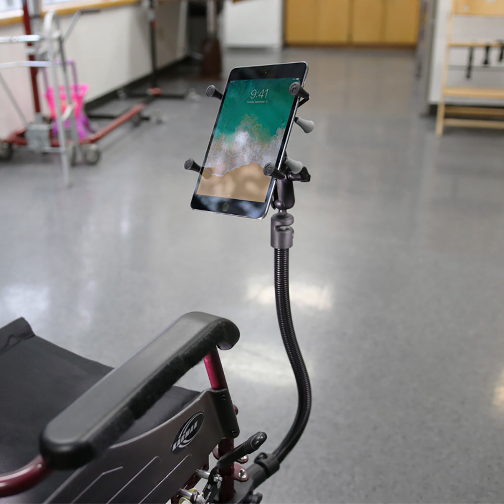 RAM Mount XGripWheelchair Leg Rail Mount f78 Tablets RAP40018BUN8