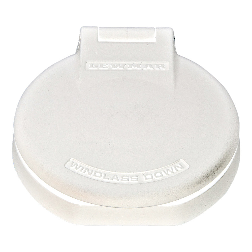 Lewmar Deck Foot Switch Windlass Down White Plastic 68000918