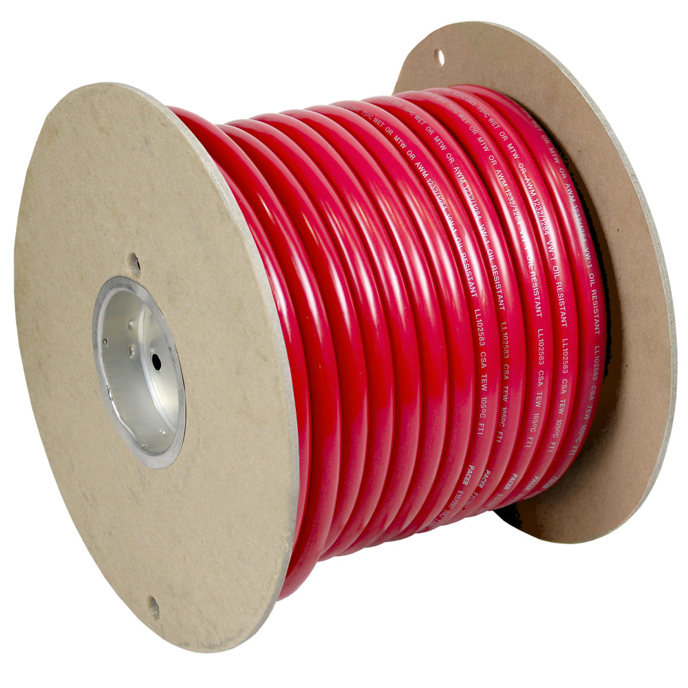Pacer Red 40 AWG Battery Cable 100 WUL40RD100