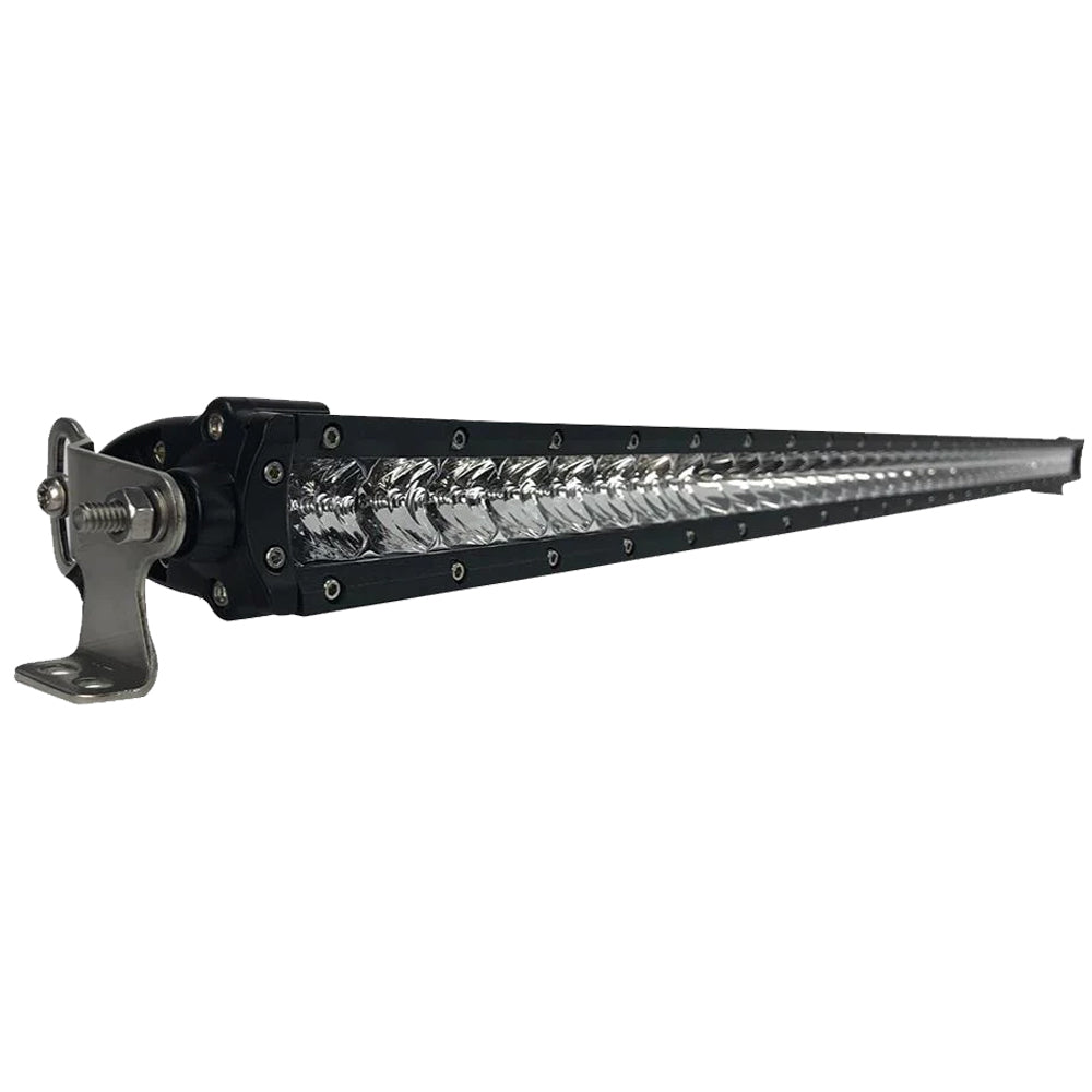Black Oak 40 Single Row LED Light Bar Combo Optics Black Housing Pro Series 30 40CS5OS
