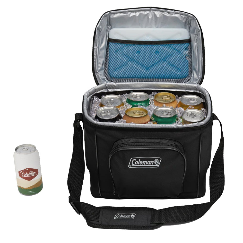 Coleman Chiller 16Can SoftSided Portable Cooler Black 2158135