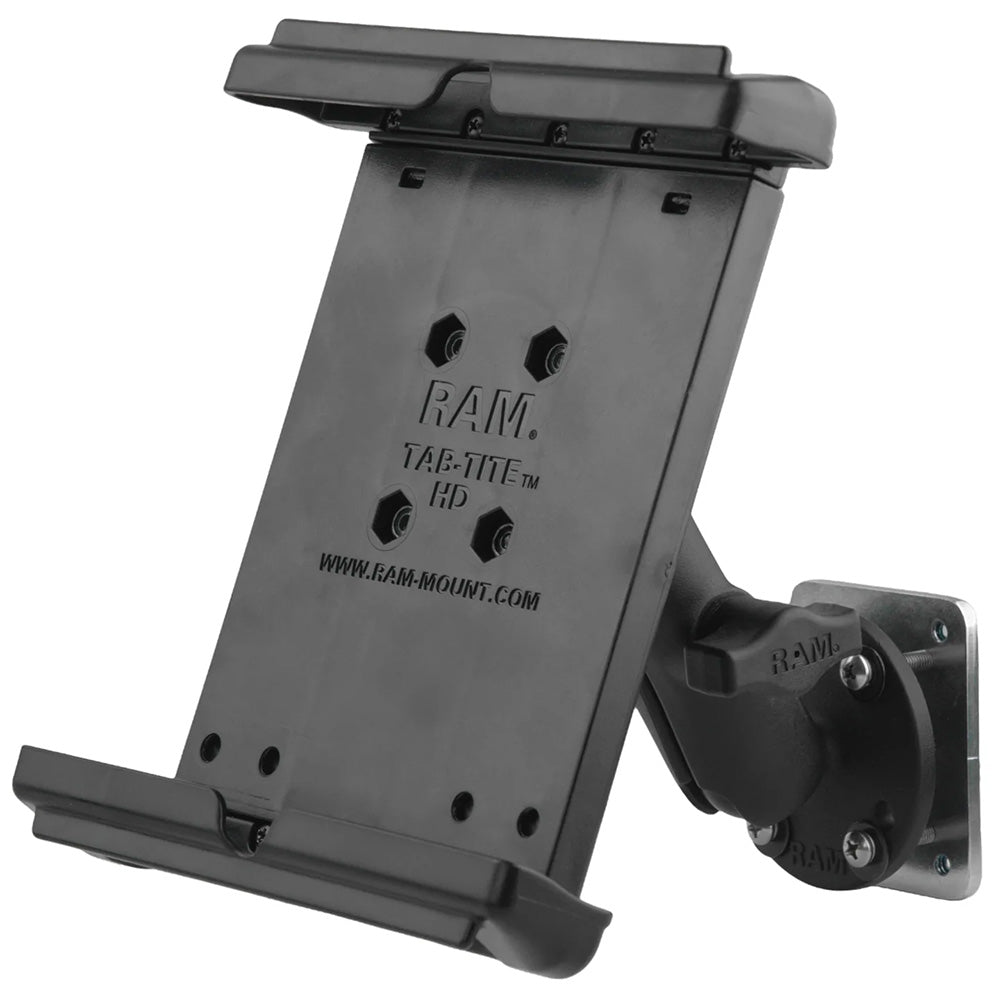 RAM Mount Dashboard Mount wBacking Plate f8 Tablets wCases RAMB101B2TAB12U