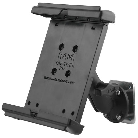 RAM Mount Dashboard Mount wBacking Plate f8 Tablets wCases RAMB101B2TAB12U