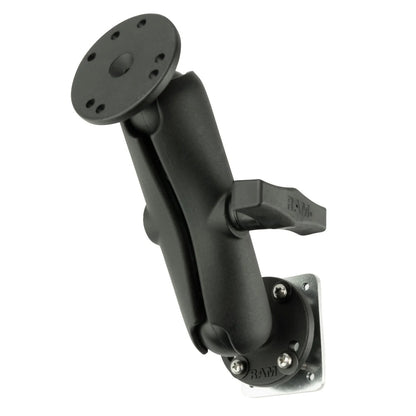 RAM Mount DrillDown Dashboard Mount wBacking Plate  C Size Medium RAM101225B2U