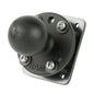 RAM Mount DrillDown Dashboard Ball Base wBacking Plate  C Size RAM2022252U