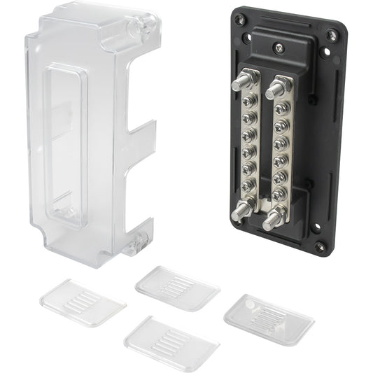 SeaDog Dual Buss Bar wCover  12 Terminals 4266933