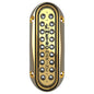 Metro Marine HighOutput Elongated Vertical Mount Light wIntelligent Monochromatic LEDs  Green 45 Beam FBME1VG345