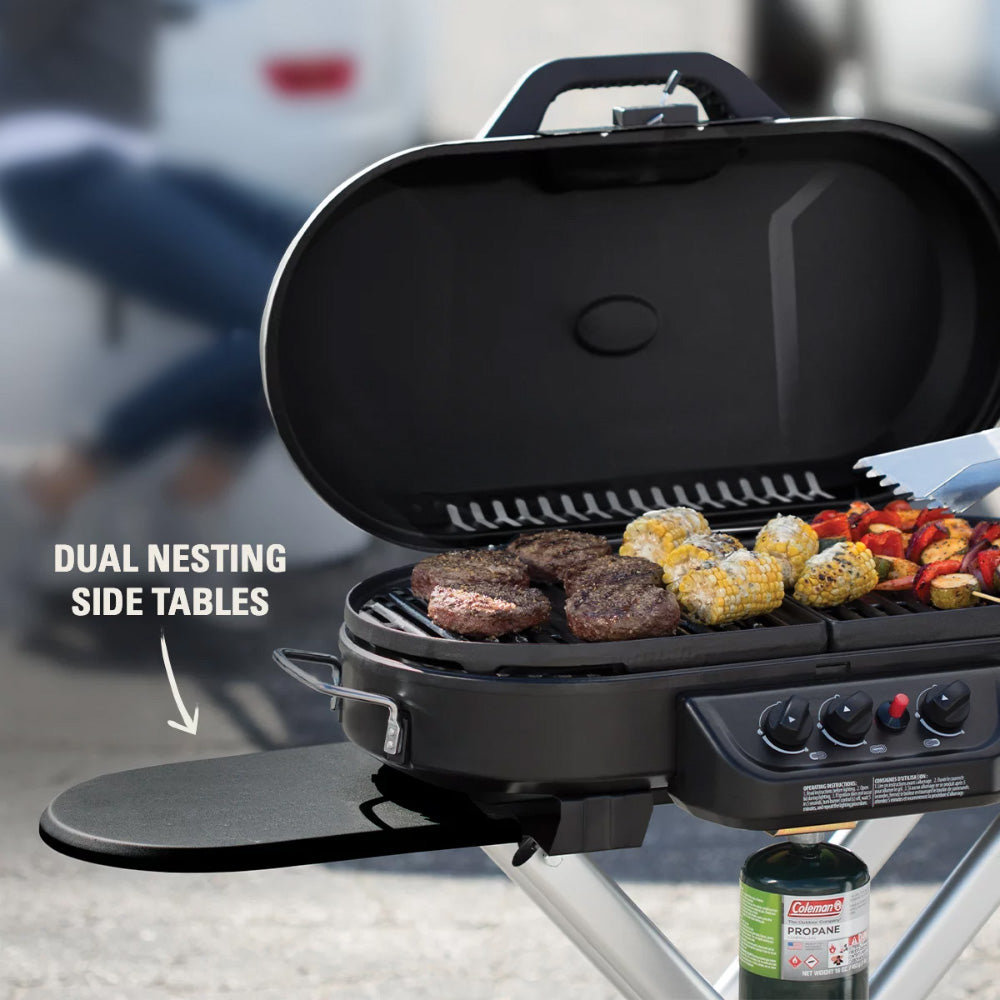 Coleman RoadTrip 285 Standup Propane Gas Grill  Red 2000032831