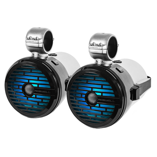 Roswell R1 8 Tower Speakers  Black  100W RMS  200W Peak Power C9201711