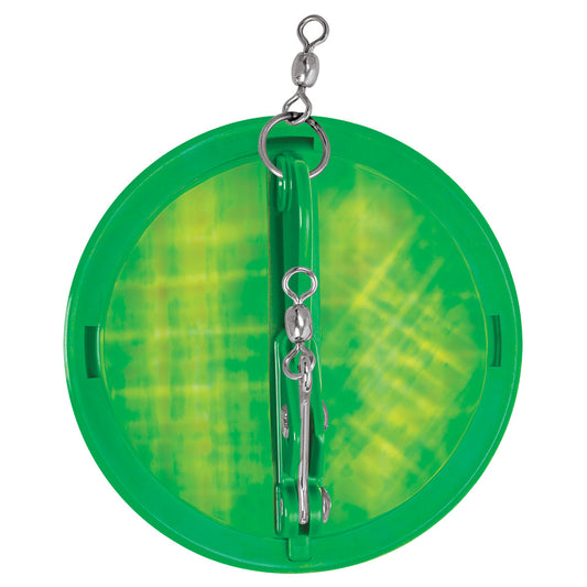 LuhrJensen 314 Dipsy Diver  Kelly GreenSilver Bottom Moon Jelly 55600002511