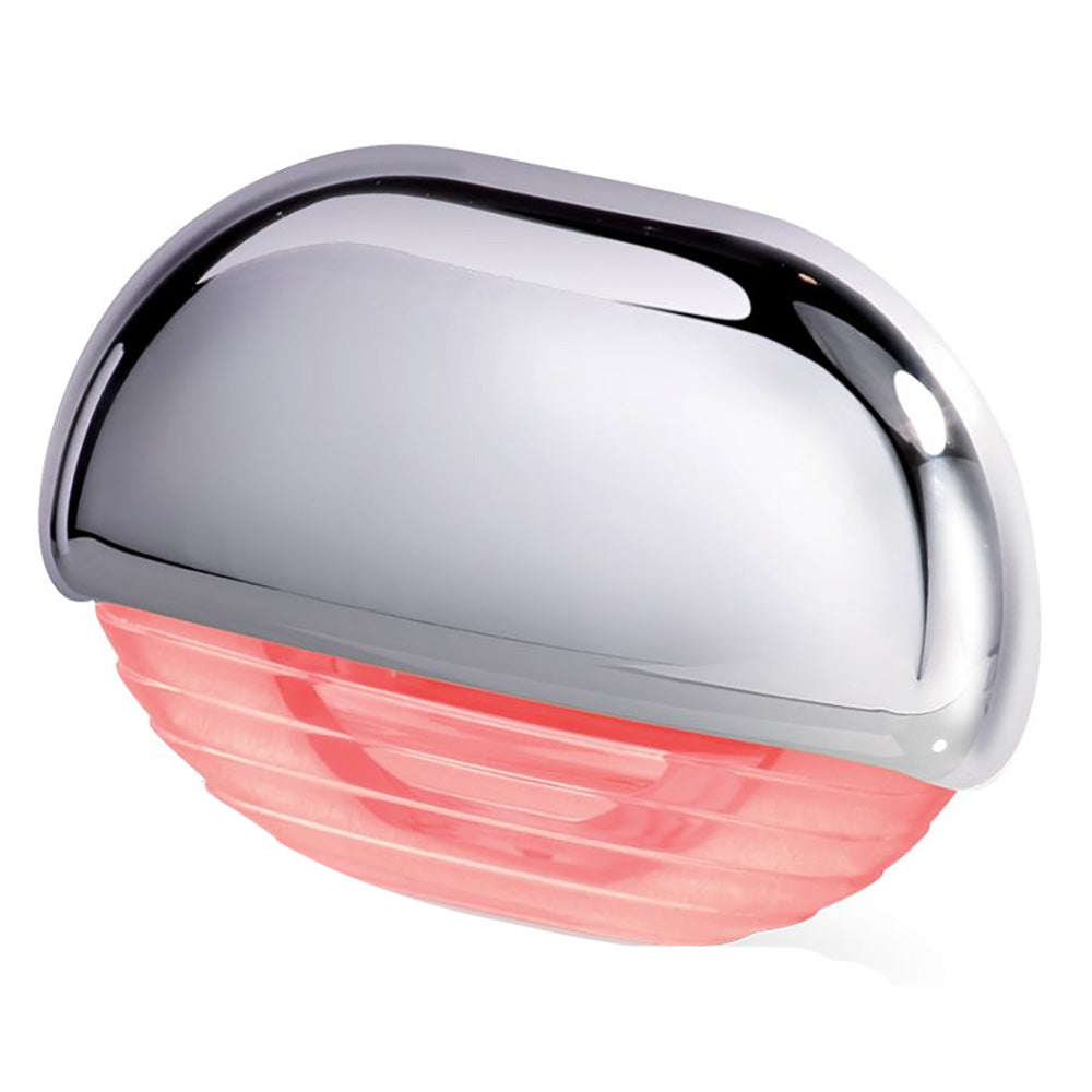 Hella Marine Easy Fit Step Lamp  Red wChrome Cap 958126201
