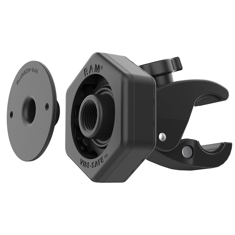 RAM Mount RAM ToughClaw Small Clamp Base wVibeSafe Adapter RAP400462NPT