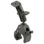 RAM Mount RAM ToughClaw Medium Clamp Mount wDiamond Plate RAMB404238U