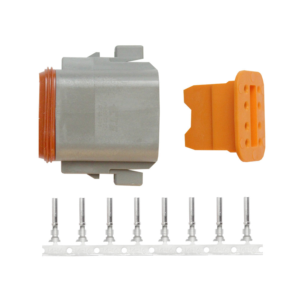 Pacer DT Deutsch Plug Repair Kit  1418 AWG 8 Position TDT06F8RS
