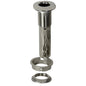 CE Smith 70 Series Screwless Flush Mount Rod Holder  0 Degree  Stainless Steel  Cast Bottom  Black Liner  Boxed 53676C