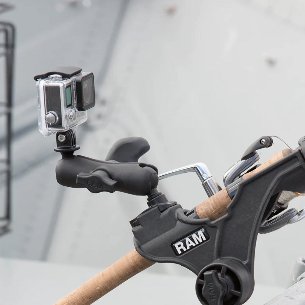 RAM Mount RAM ROD JR Fishing Rod Holder with 2 Spline Post RAP434NB