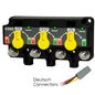 Egis XD Series Triple Flex 2 RelayACRRelay wKnobs  3X DTM Connector 88301535