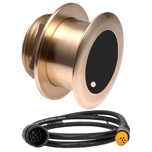 Airmar B175MW Med Ultra Wide 1kW 20 Chirp ThruHull Transducer f12Pin Garmin B175C20MW12G