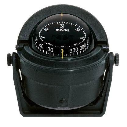 Ritchie B81 Voyager Compass  Bracket Mount  Black B81