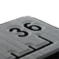 SeaDek 36 Routed Ruler  6mm  Brushed Texture  Storm GreyBlack 5358380066