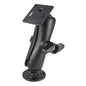 RAM Mount RAM Double Ball Mount w75 x 75mm VESA Plate  Jam Nut  Medium RAMD101UMI12461