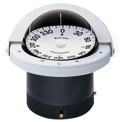 Ritchie FN201W Navigator Compass  Flush Mount  White FNW201