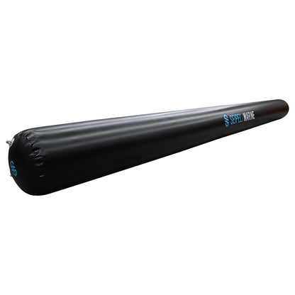 Seipel Marine 20 Inflatable Boat Bumper  Black M4020BLACK