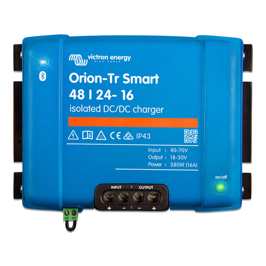 Victron OrionTr Smart 482416A 380W Isolated DCDC Charger ORI482438120