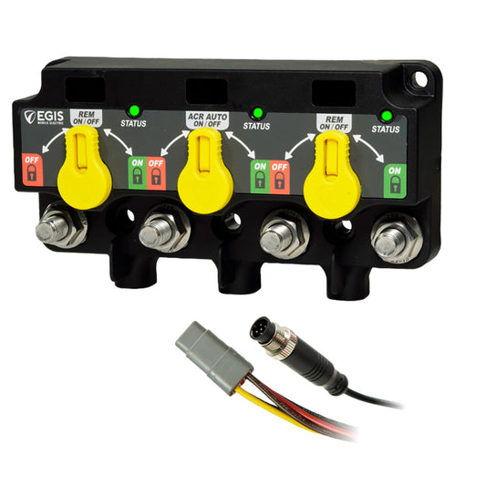 Egis Triple XD  NMEA 2000  RelayACRRelay wKnobs  12 Position DT 98312535